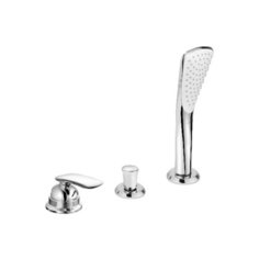 Смеситель для ванны с душем KLUDI Balance 52448 0575 однорычажный встраиваемый лейка в комплекте хром