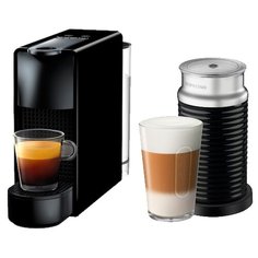 Кофемашина Nespresso C30 Essenza Mini Aeroccino черный