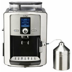 Кофемашина Krups EA8050 Compact Espresseria серебристый/черный
