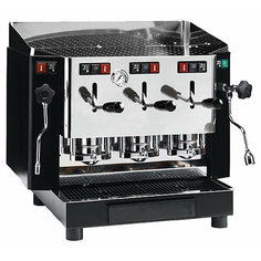 Кофемашина SPINEL TreLux черный/серебристый