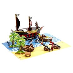 Игровой набор Zing Stikbot Пиратский корабль TST623P