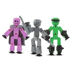 Игровой набор Zing Stikbot Off the Grid (Raptus, Shift and Regalius) TST614R