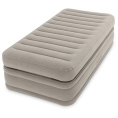 Надувная кровать Intex Prime Comfort Elevated Airbed (64444) серый