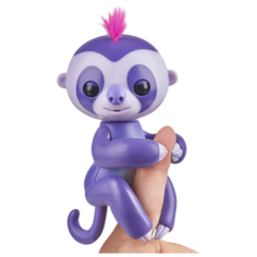 Интерактивная игрушка робот WowWee Fingerlings Ленивец мардж