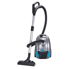 Пылесос Midea VCB43C16A серебристый/голубой