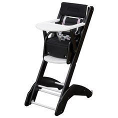 Стульчик для кормления Combelle Twenty One Evo черный/белый