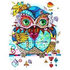 Белоснежка Картина по номерам "Венецианская сова" 30х40 см (292-AS)