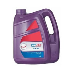 Моторное масло LUXE Lux 5W-30 4 л