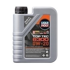 Моторное масло LIQUI MOLY Top Tec 6300 0W-20 1 л