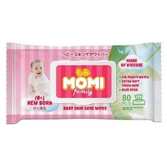 Влажные салфетки Momi Family 80 шт.