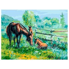 Белоснежка Картина по номерам "Полуденный зной" 30х40 см (274-AS)