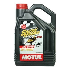 Моторное масло Motul Snowpower 4T 0W40 4 л