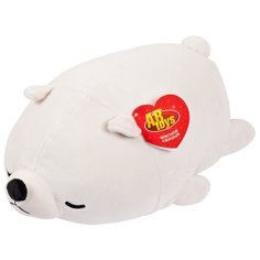 Мягкая игрушка ABtoys Медвежонок полярный 17 см