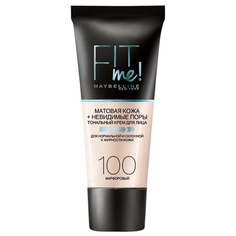 Maybelline Тональный крем Fit Me, 30 мл, оттенок: 100 фарфоровый