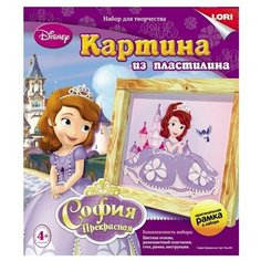 Пластилин LORI Картина из пластилина - София Прекрасная (Пкд-001)