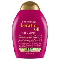 OGX шампунь Anti-breakage+ Keratin Oil против ломкости волос 385 мл