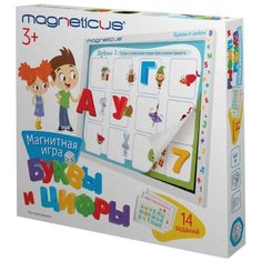 Настольная игра Magneticus Буквы и Цифры POL-010