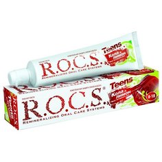 Зубная паста R.O.C.S. Teens Кола и Лимон 8-18 лет, 74 г