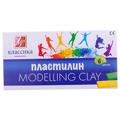 Пластилин Луч Классика 6 цветов (12С878-08)