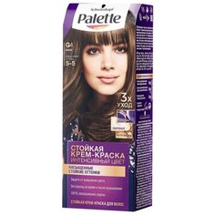 Palette Интенсивный цвет Стойкая крем-краска для волос, G4 5-5 Какао