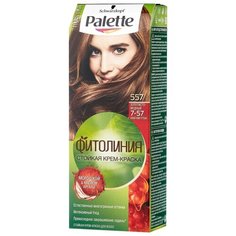 Palette Фитолиния Стойкая крем-краска для волос, 557 7-57 Золотисто-медный