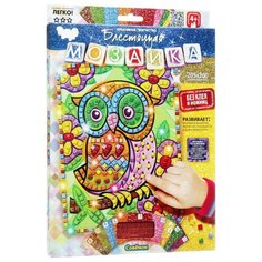 Danko Toys Блестящая мозаика Совенок (БМ-02-07)