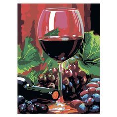 Color Kit Картина по номерам "Бокал вина" 40х50 см (CG797)
