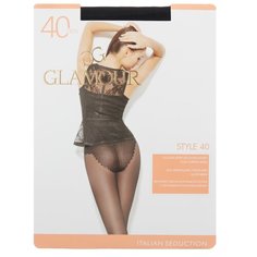 Колготки Glamour Style 40 den, размер 2-S, nero