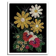 Волшебная Мастерская Мозаика из пайеток "Букет" 016