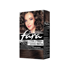 Fara Classic Стойкая крем-краска для волос, 507а, натуральный шоколад