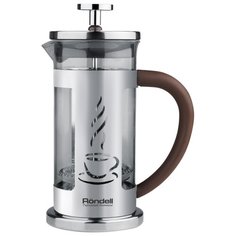 Френч-пресс Rondell Mocco&Latte RDS-491 (1 л) коричневый