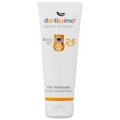 Зубная паста Dentissimo Kids Caramel 2-6 лет, 50 мл