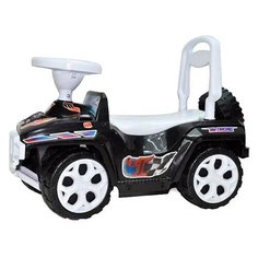 Каталка-толокар Orion Toys Ориончик (419) со звуковыми эффектами черный
