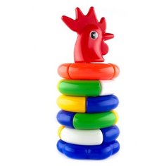 Пирамидка Пластмастер Петушок (пазл)