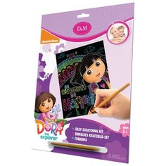 Гравюра D&M Dora Радужное настроение (65123) цветная основа