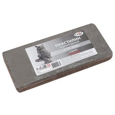 Пластилин ГАММА Студия твердый серый 1000 г (2.80.Е100.003.2) Gamma