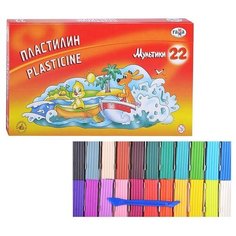 Пластилин ГАММА Мультики 22 цвета (210119_03) Gamma