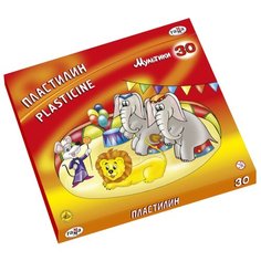 Пластилин ГАММА Мультики 30 цветов (210119_04) Gamma