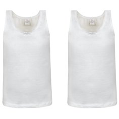 Майка BAYKAR 2 шт., размер 98/104, белый