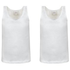 Майка BAYKAR 2 шт., размер 110/116, белый