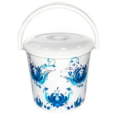 Ведро Violet 0210/78 10 л. гжель