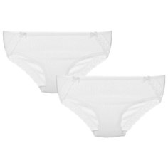 Трусики BAYKAR 2 шт., размер 110/116, белый