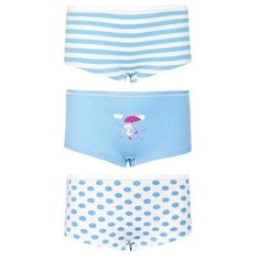 Трусы BAYKAR размер 86/92, белый/голубой