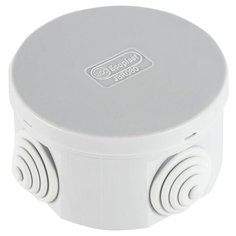 Распределительная коробка Ecoplast JBR080 (44005) наружный монтаж 80x80 мм RAL 7035