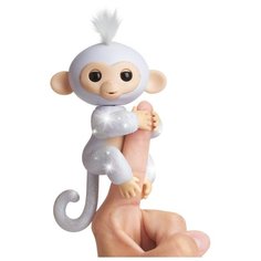 Интерактивная игрушка робот WowWee Fingerlings Ручная обезьянка в блестках шугар