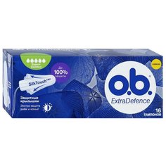 O.b. тампоны Extra Defence Super+Comfort 16 шт.