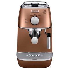 Кофеварка рожковая DeLonghi Distinta ECI 341 стильный медный