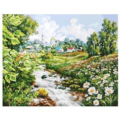 Белоснежка Картина по номерам "Там где поют соловьи" 40х50 см (160-АВ)