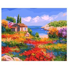 Белоснежка Картина по номерам "Солнечный Прованс" 40х50 см (807-АВ)