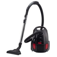 Пылесос Midea VCB43C11 черный/красный